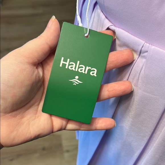 HALARA Breezeful Viral Lavender Pleated Skater Mini Skort - Picture 8 of 8